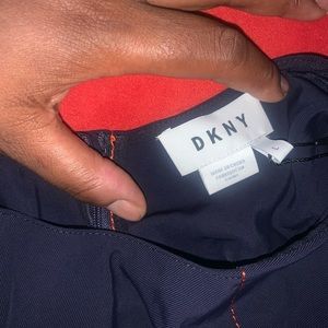 Dress (new) dark blue. Need to be pressed